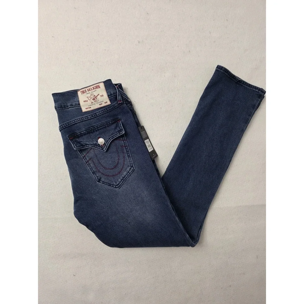 True Religion Ricky SN FlapStraight Style 700642 Medium‎ Rustic Barn Wash 30x34